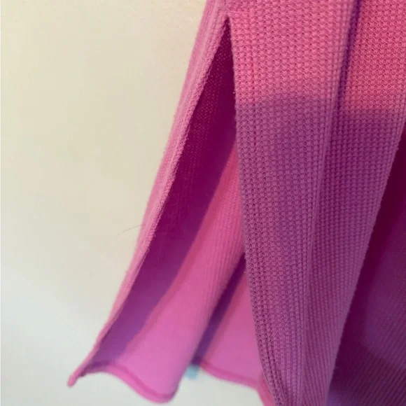 Zenana Outfitters Bright Lilac Short-Sleeve Knit Top - Picture 7 of 8